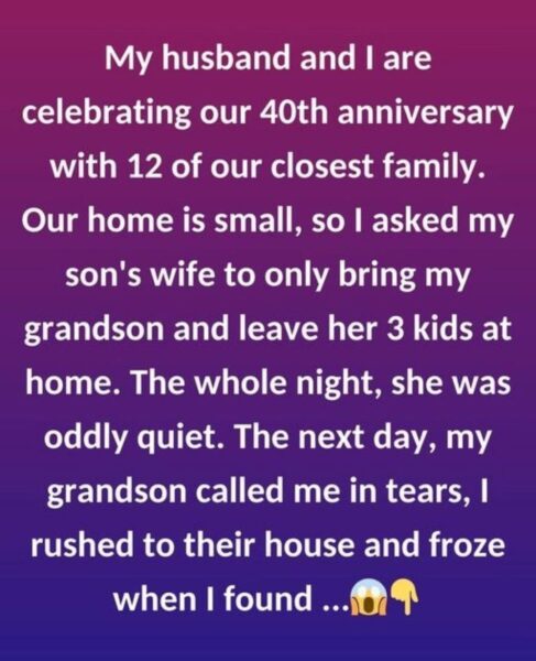 I Excluded My DIL’s Kids From My Family’s Gathering