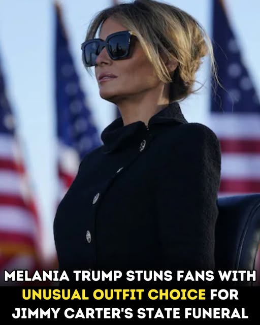 Melania Trump surprises her fans with unusual outfit for Jimmy Carter’s funeral – Photos