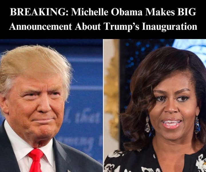 Michelle Obama Reveals If She Will Attend Trump’s Inauguration