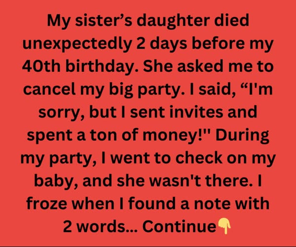 I Refused to Cancel My Birthday Despite a Family Tragedy