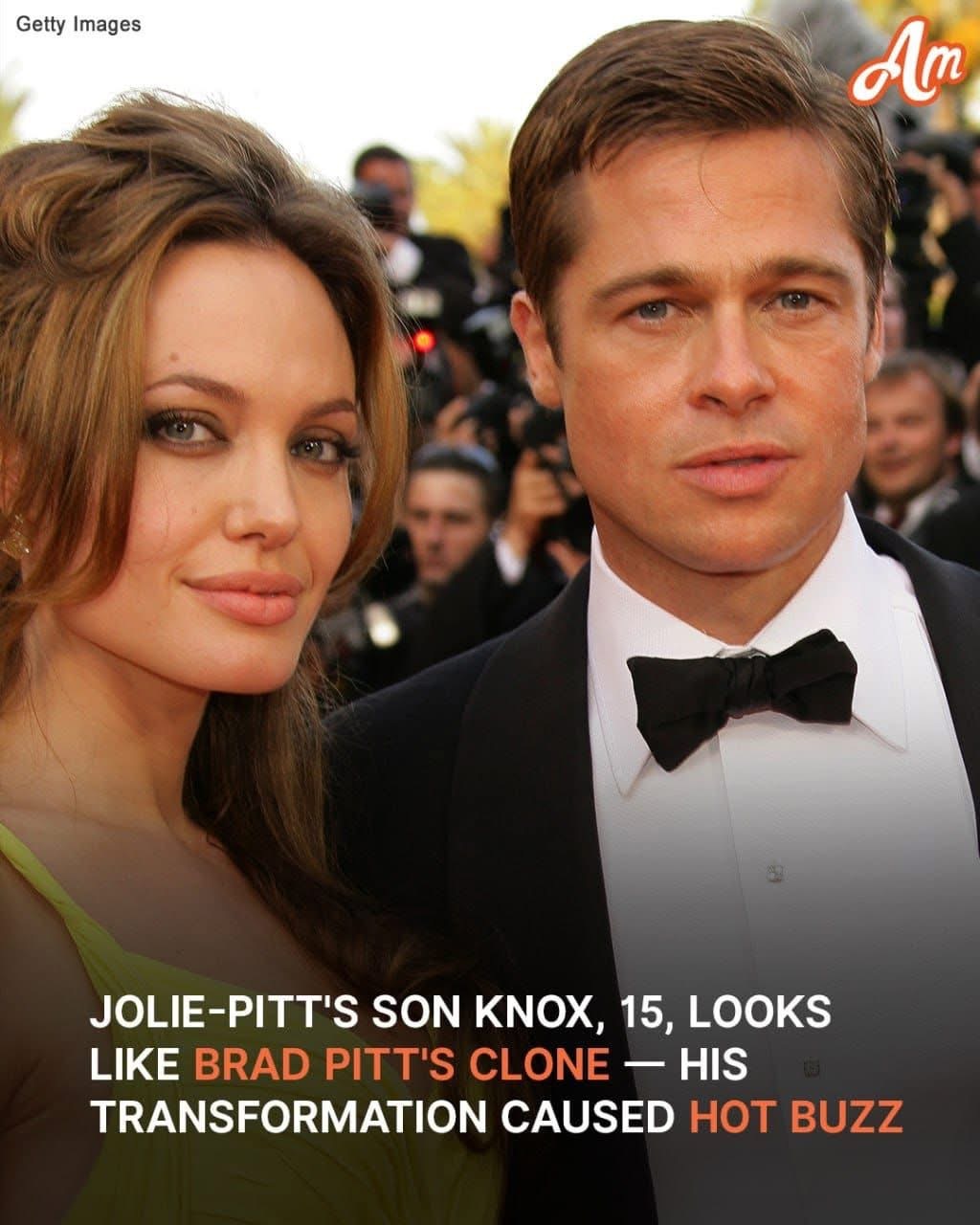 Jolie-Pitt’s Son Knox, 16, Who Sold Dog Treats, Looks Like Brad Pitt’s Clone — His Transformation Caused Hot Buzz