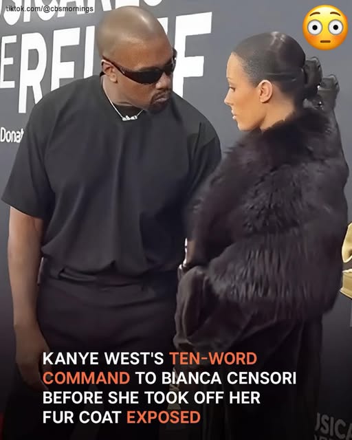Lip reader reveals what Kanye West told Bianca Censori before she removed her fur coat