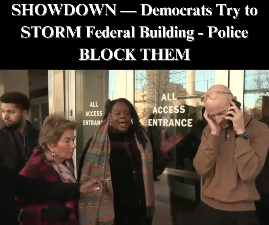Dems Taught Quick Lesson After Trying To Storm Dept. Of Education