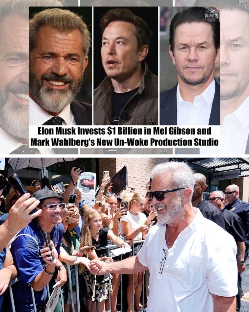 Mel Gibson And Mark Wahlberg Partner With Elon Musk And Invest Between $1 Billion And $3 Billion In A “non-woke” Film Studio Committed To Traditional Family Values