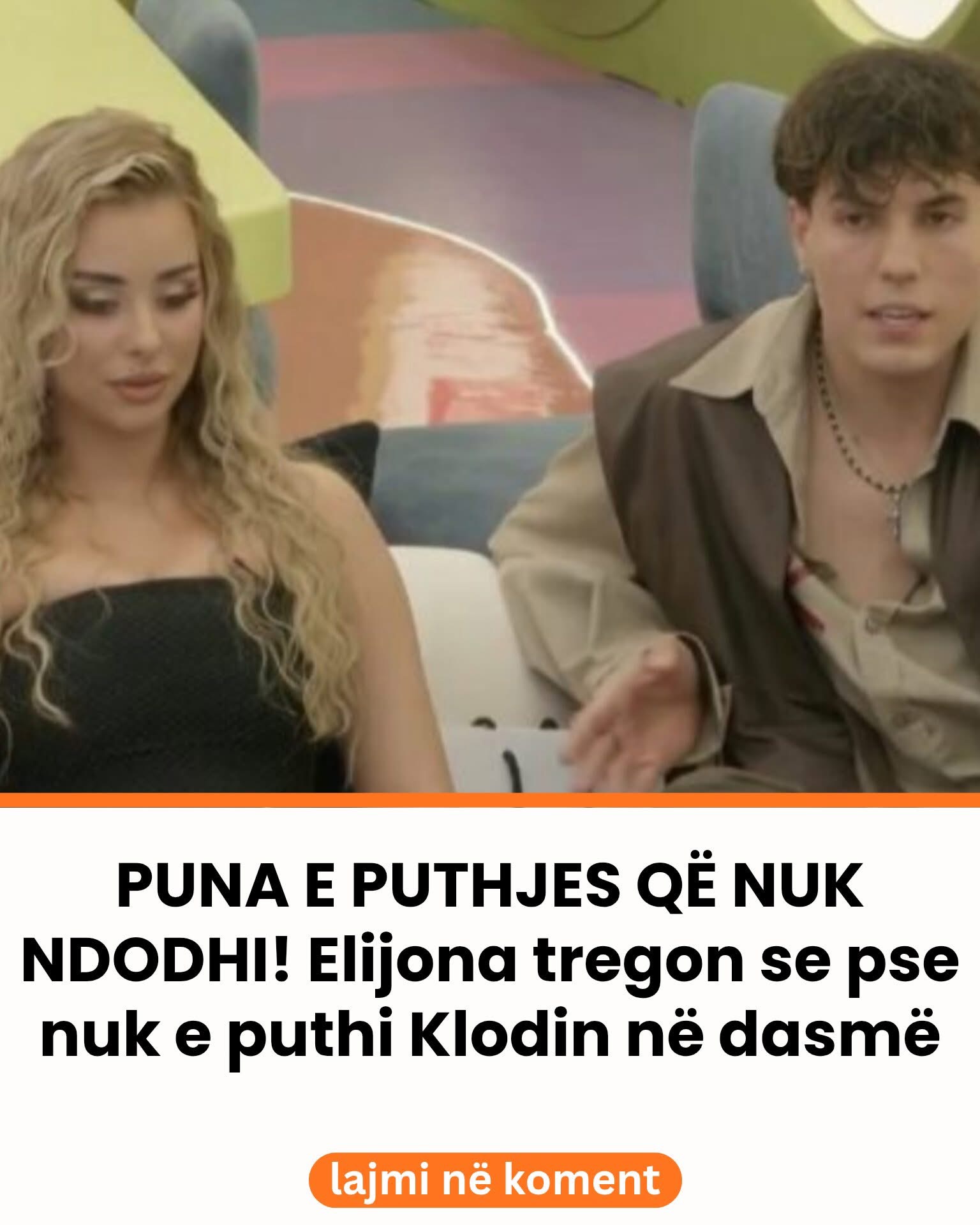 PUNA E PUTHJES QË NUK NDODHI! Elijona tregon se pse nuk e puthi Klodin në dasmë